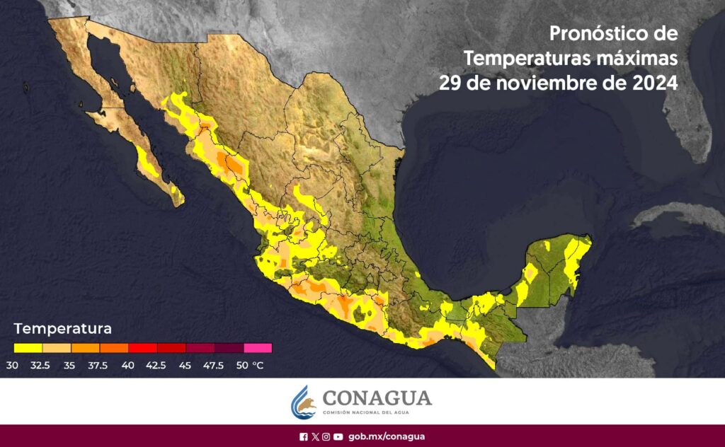 1. 29-nov-24 Pronóstico Meteorológico Para Ciudad Juárez y México Este 29 de Noviembre (2)