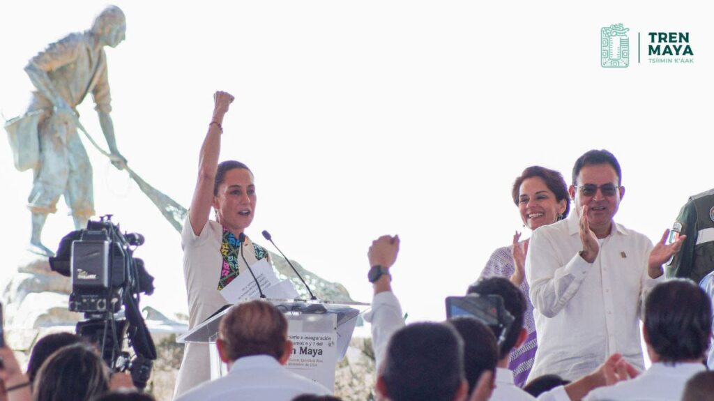 5. 16-dic-24 Sheinbaum Inaugura los Tramos 6 y 7 del Tren Maya (2)
