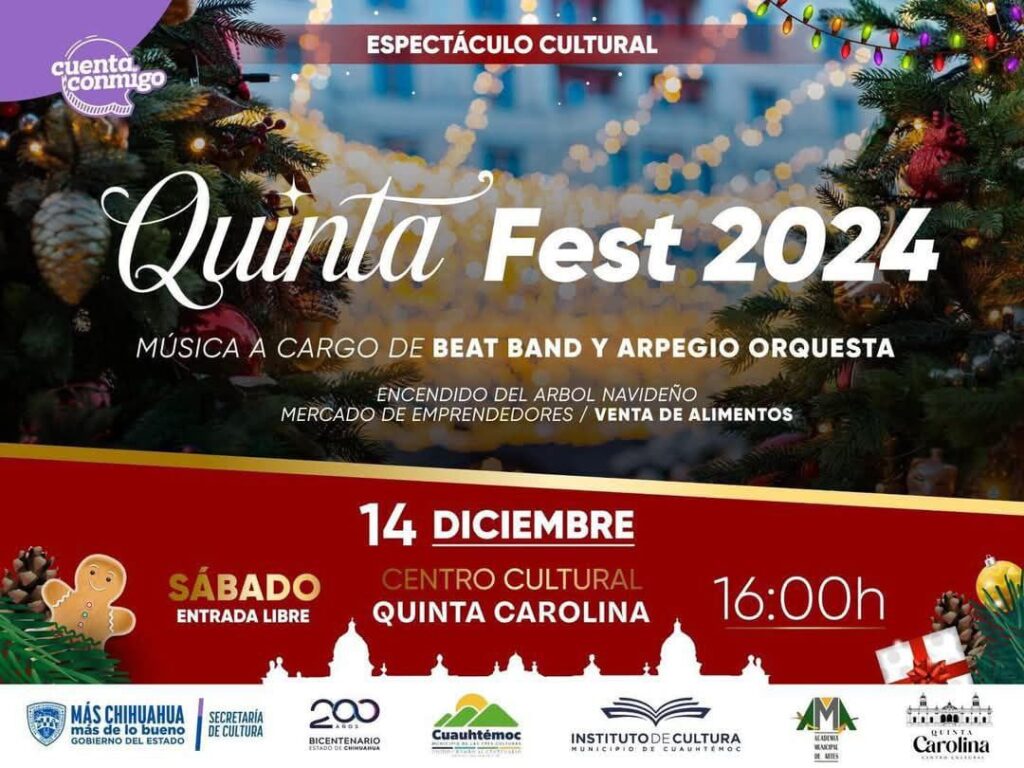 8. 09-dic-24 Inicia El Quinta Fest 2024 Con Música, Tradiciones Y Festividades Navideñas