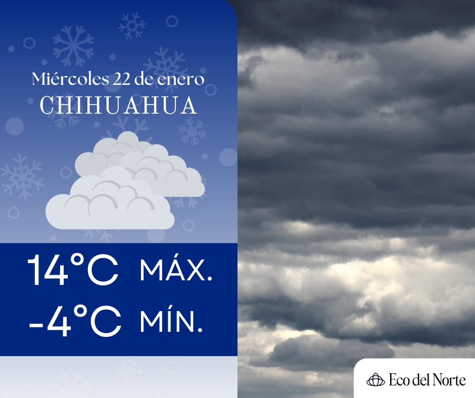 1. 22-ene-25 Temperaturas bajo cero en Ciudad Juárez y Chihuahua capital este miércoles (2)