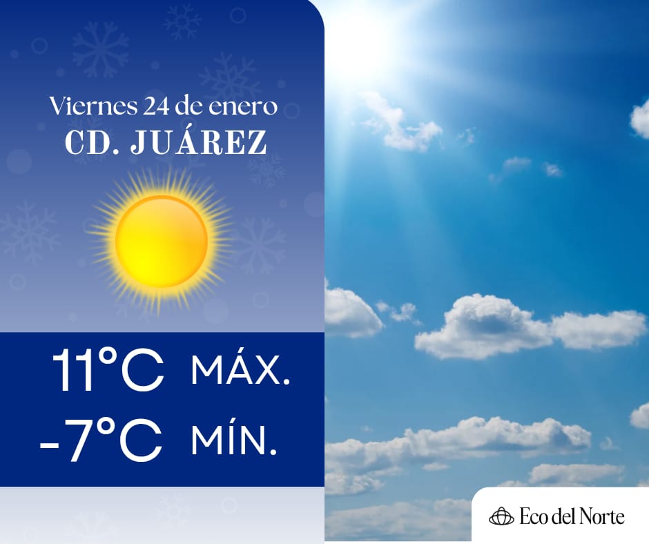 1. 24-ene-25 Bajas temperaturas persisten en Ciudad Juárez y Chihuahua este viernes (1)