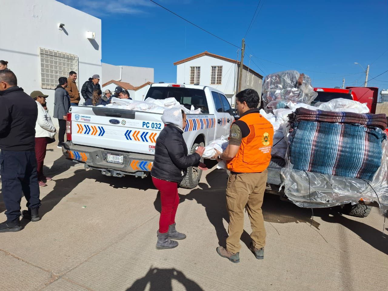 4. 26-ene-25 Protección Civil entrega apoyos a municipios vulnerables por frío (1)