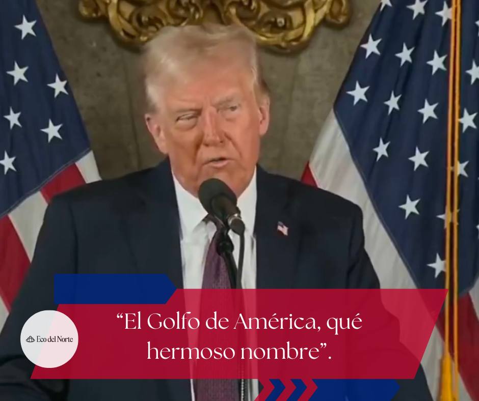 5. 08-ene-25 Trump propone renombrar el Golfo de México como Golfo de América (1)
