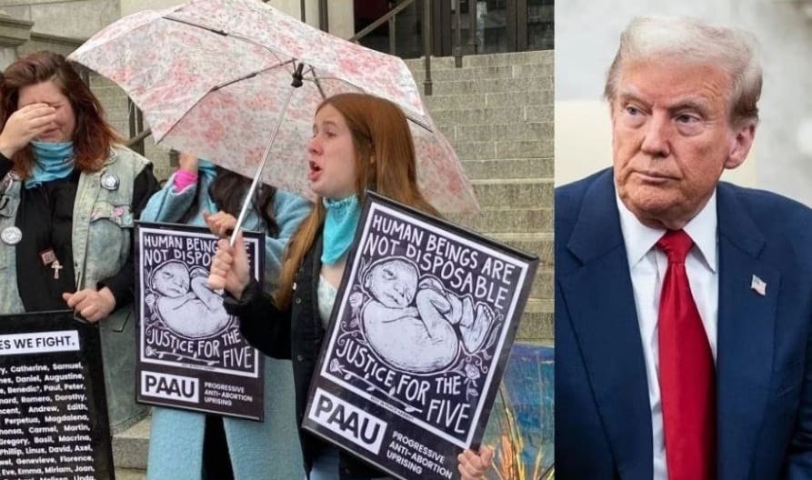 6. 24-ene-25 Trump firma orden de perdón para activistas pro vida detenidos frente a clínicas abortistas