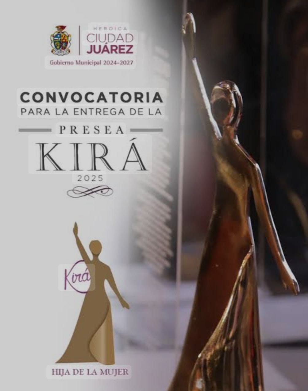 8. 27-ene-25 Abren Convocatoria para Reconocimientos “Mujer Ilustre” y “Presea Kirá” 2025