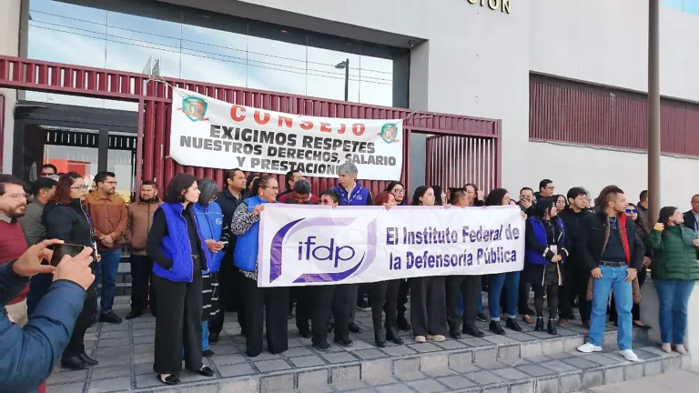 3. 13-feb-25 Trabajadores del IFDP protestan contra reducción de prestaciones laborales