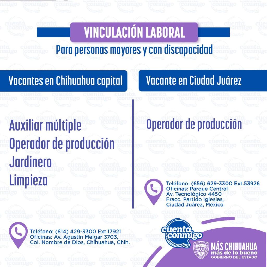 3. 20-feb-25 Impulsan empleos dignos para personas mayores y con discapacidad en Chihuahua y Juárez