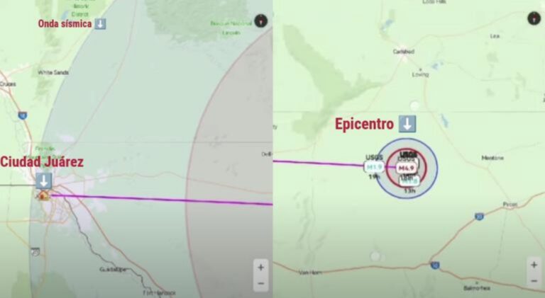 Sismo de magnitud 5.0 en Texas se percibe en Ciudad Juárez