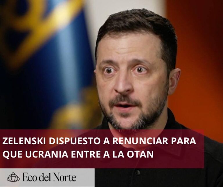 5. 24-feb-25 Zelenski dispuesto a renunciar si Ucrania logra ingresar a la OTAN