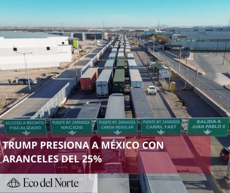 5. 27-feb-25 Trump amenaza con aranceles del 25% si México no refuerza seguridad y control migratorio