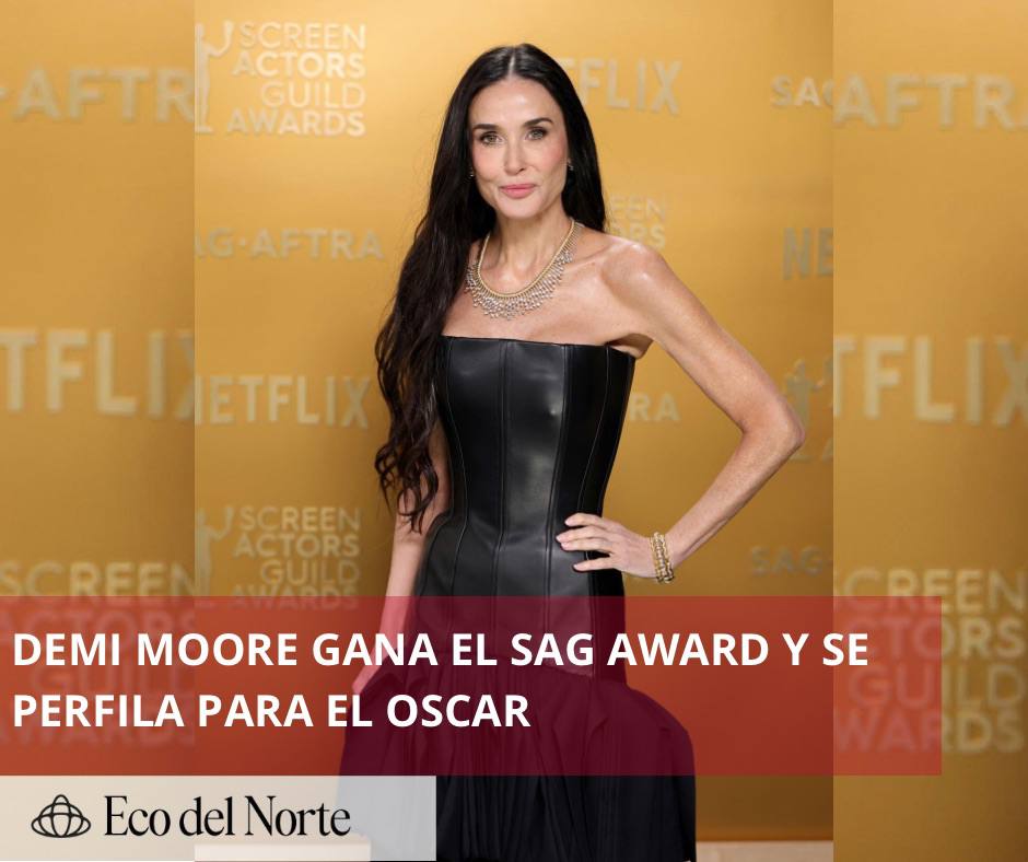 7. 24-feb-25 Demi Moore arrasa en los SAG Awards 2025 con “La Sustancia”