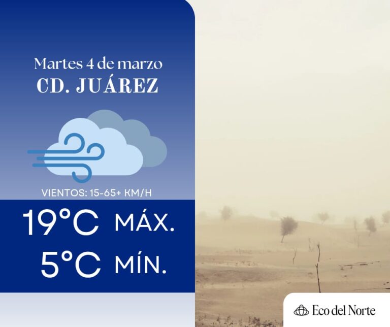 1. 04-mar-25 Pronóstico del clima para este martes en Ciudad Juárez y Chihuahua; continúan vientos fuertes en la frontera (1)