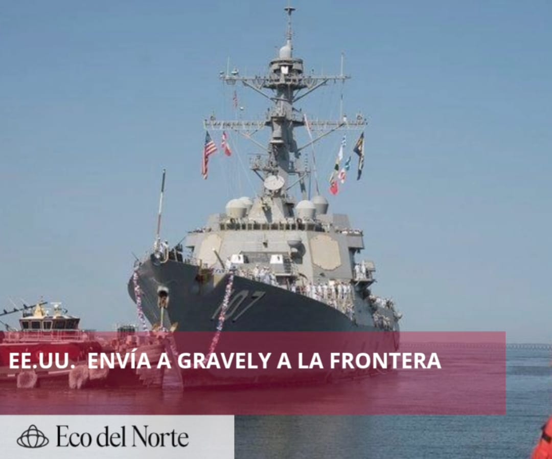 5. 18-mar-25 ¡Alerta máxima! - EE. UU. despliega destructor de guerra en el Golfo de México para blindar frontera y combatir narcotráfico
