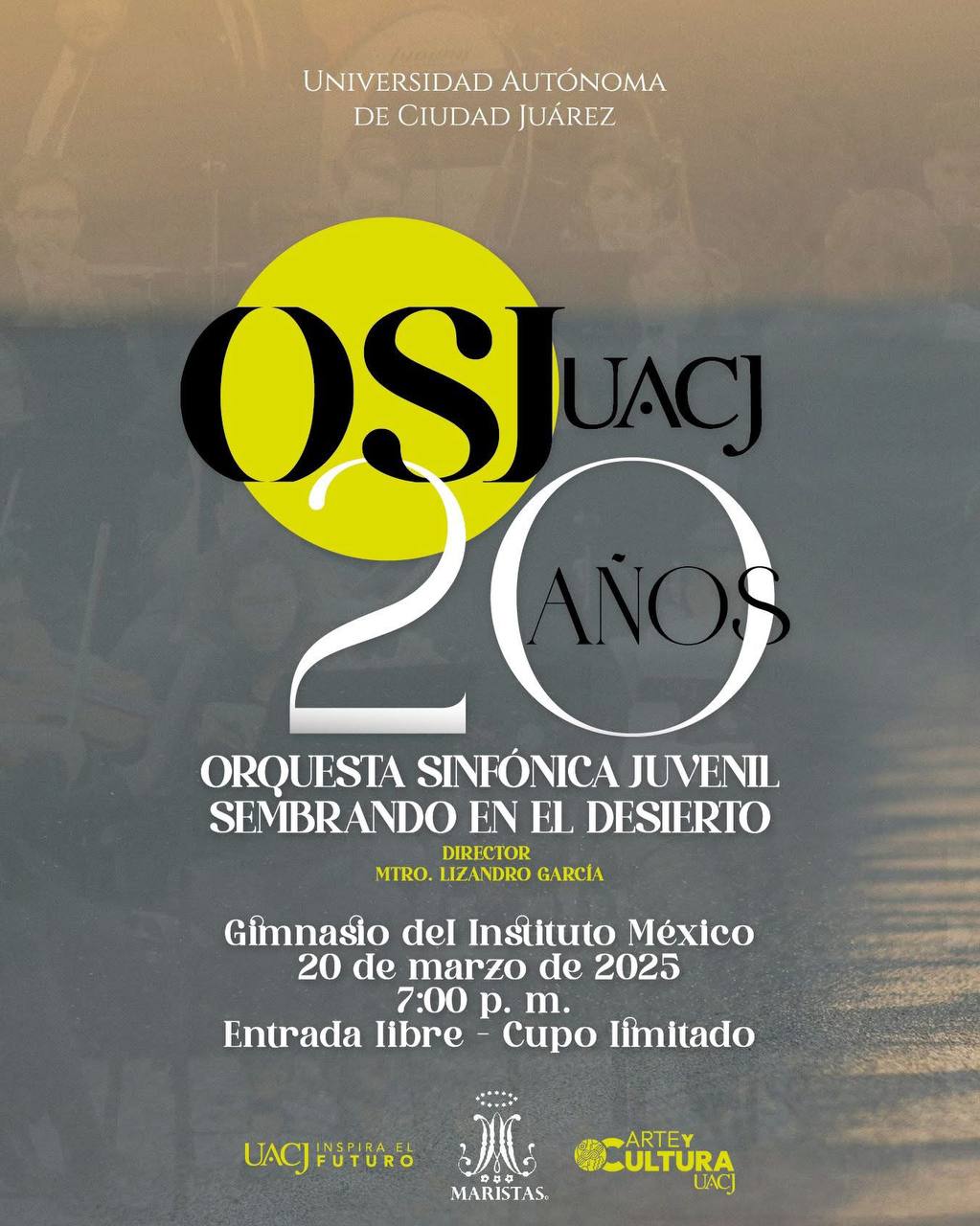 7. 10-mar-25 La Orquesta Juvenil de Ciudad Juárez celebra 20 años con concierto especial