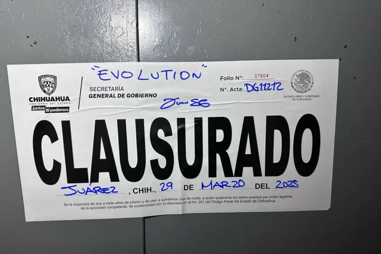 2. 01-abr-25 Clausuran centro nocturno Evolution tras homicidio fuera del antro