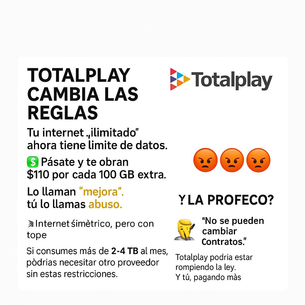 4. 03-abr-25 Totalplay cambia las reglas- Ahora tu internet “ilimitado” viene con límite y multa