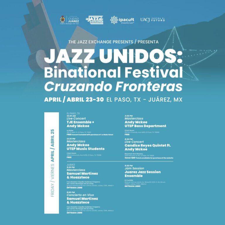 5. 25-abr-25 Festival binacional Jazz Unidos une a Ciudad Juárez y El Paso
