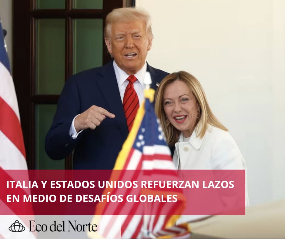 6. 17-abr-25 Giorgia Meloni y Donald Trump se reúnen en Washington para reducir tensiones comerciales