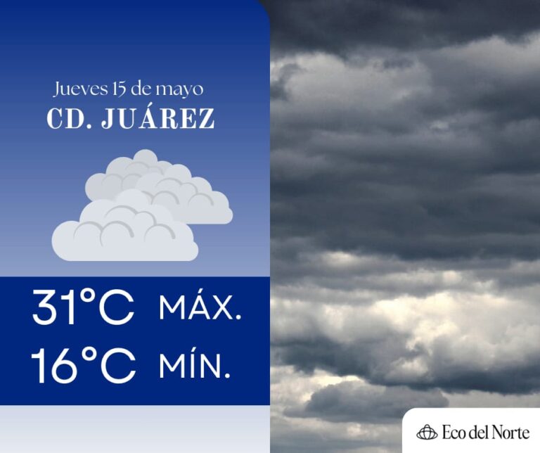1. 15-may-25 Altas temperaturas y vientos moderados en Ciudad Juárez y Chihuahua este jueves (1)