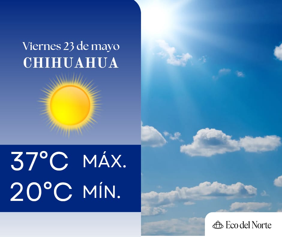 1. 23-may-25 Muy altas temperaturas en Ciudad Juárez y Chihuahua este viernes (2)