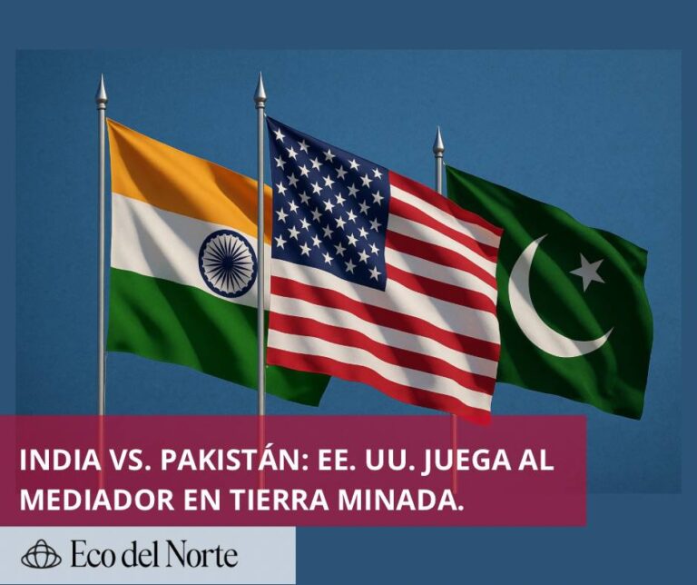4. 09-may-25 Estados Unidos lidera mediación para frenar tensión entre India y Pakistán