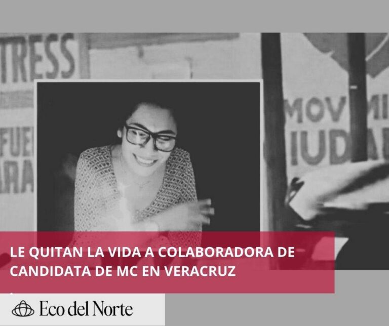 4. 22-may-25 Le quitan la vida a colaboradora de candidata de MC en pleno recorrido electoral en Veracruz