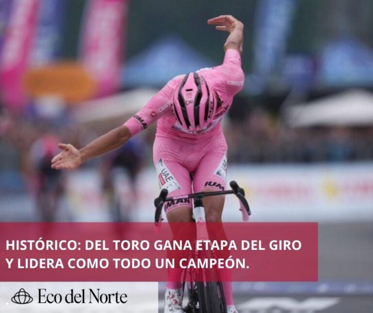 4. 29-may-25 Isaac del Toro hace historia en el Giro de Italia- Primer mexicano en 23 años en ganar una etapa