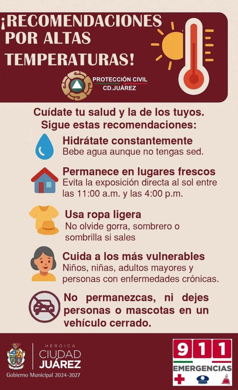 5. 24-may-25 Protección Civil emite recomendaciones ante altas temperaturas en la región (1)