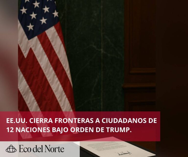 4. 05-jun-25 Trump ordena veto migratorio total para ciudadanos de doce países y restringe a otros siete