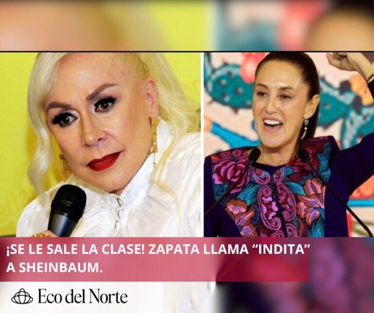 4. 20-jun-25 Laura Zapata desata polémica al llamar “indita” a Sheinbaum