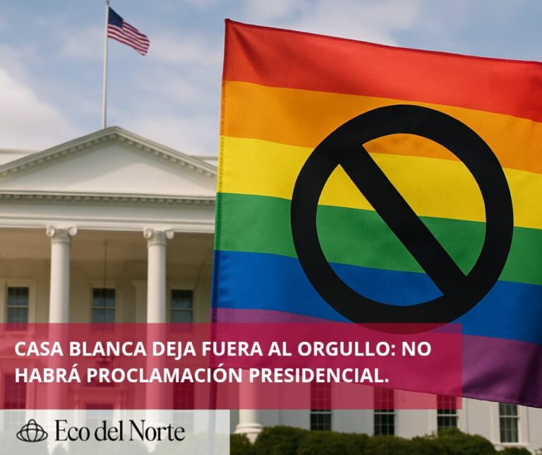 5. 04-jun-25 La Casa Blanca rompe tradición y no emitirá proclamación por el Mes del Orgullo LGBTQ+