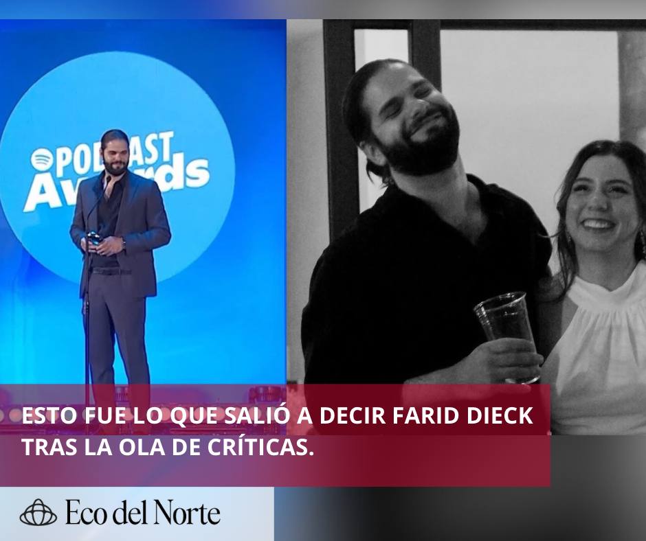 5. 06-jun-25 Farid Dieck dedica premio a Jessica Fernández en medio de críticas
