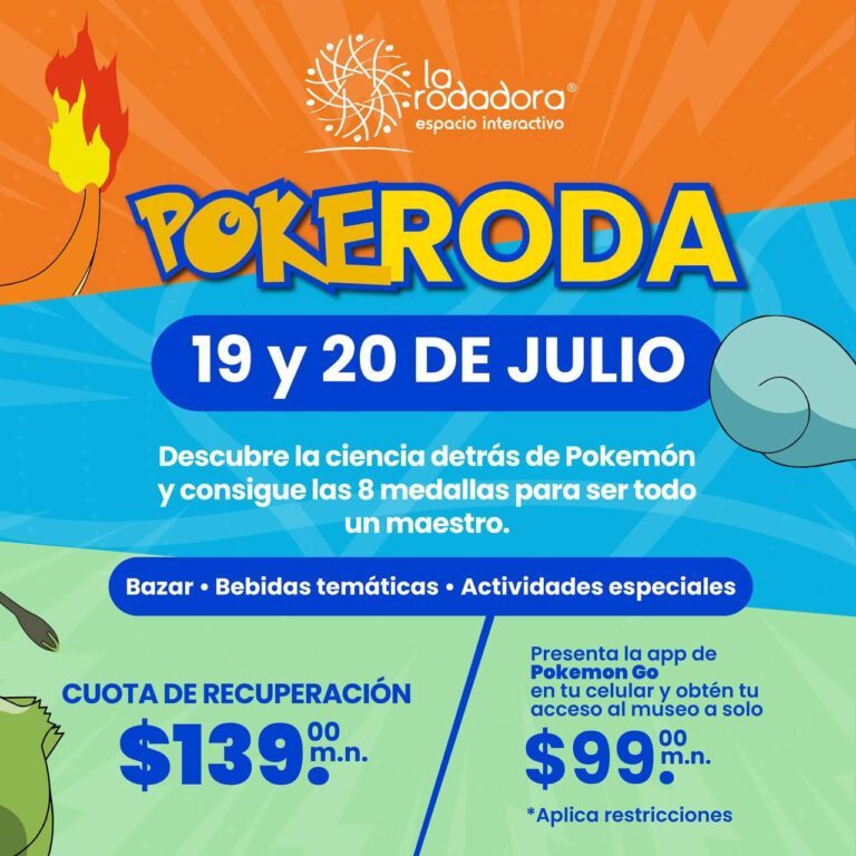 6. 16-jul-25 La Rodadora se convierte en gimnasio Pokémon este 19 y 20 de julio