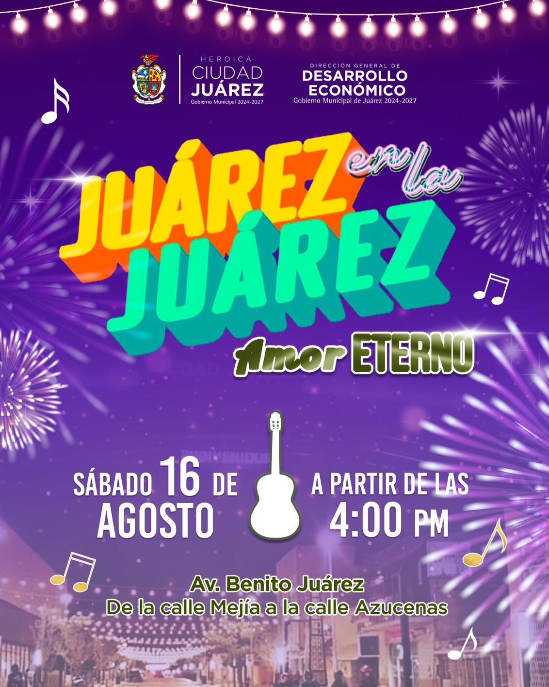 5. 14-ago-25 OMEJ ofrecerá estacionamientos vigilados para el evento “Juárez en la Juárez, Amor Eterno”